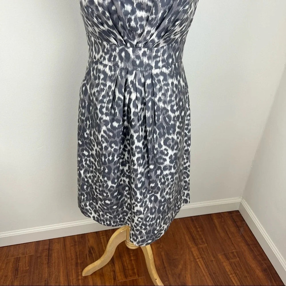 Kate Spade Deanna Cheetah Silk Sheath Pocket Dress - Picture 5 of 10